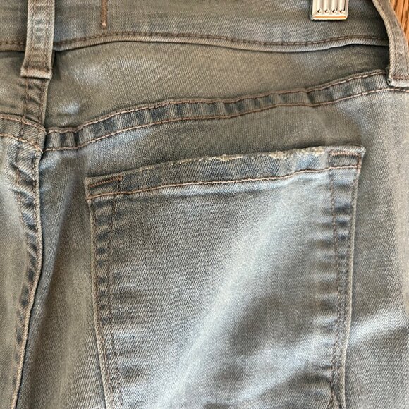 Free People Denim Super Flare Apple Blue Sz. 26 - Perfect condition, clean hems - Picture 12 of 16